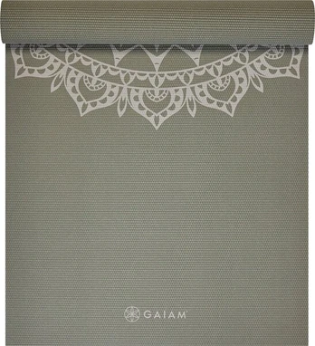 Jogos kilimėlis Gaiam Olive, žalias