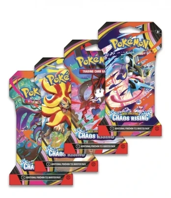 Pokemon - TCG Mega Evolution Chaos Rising Sleeved Booster Pack Assorment