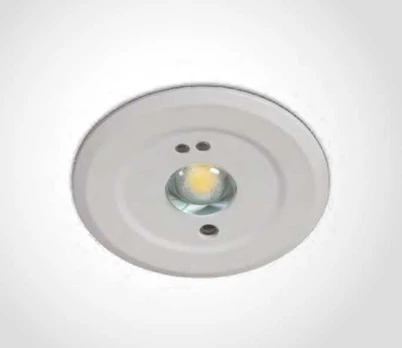 EMERGENCY RECESSED 3hrs 1,5W LED 230v SELF TEST