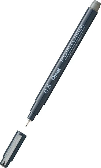 Pentel Ci 0512 plunksnakotis 0,5 mm, juodas