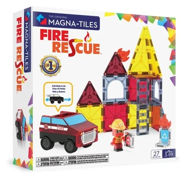 Magna-Tiles - Fire Rescue™ 27 Piece Set (90360)