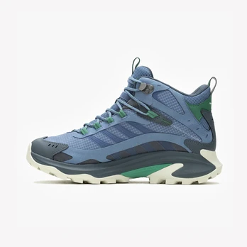 Merrell Moab Speed 2 Mid Gtx Steel Blue - Dydis 10.5 (J037511 Laisvalaikio batai)