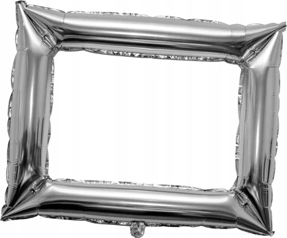 Folinis balionas stačiakampis Arpex Frame, sidabro sp.