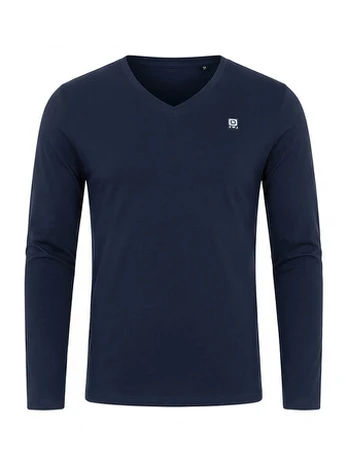Marškinėliai vyrams Ombre L172, mėlyni