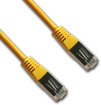 DATACOM PATCH CABLE FTP CAT5E 2m yellow shielded