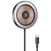 [Užsakomoji prekė] Įkroviklis Wireless 15W - USAMS (US-CD183) - Juodas kaina