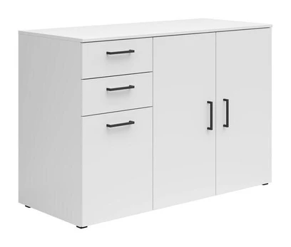 Komoda MultiDo, 120x52x83 cm, balta