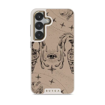Aquarius - Samsung Galaxy S25 Plus Case, Elite Light (Magnetic) / Gold / Beige