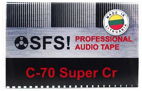 SFS! C-70 Super Cr garso kasetė 70 min