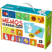 Stalo žaidimas Trefl Memo Classic Plus Logic 02272T kaina