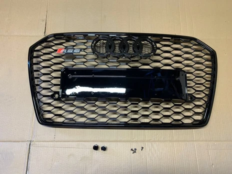 Grotelės Audi A6 2014-2018 Rs6 stiliaus Juodas