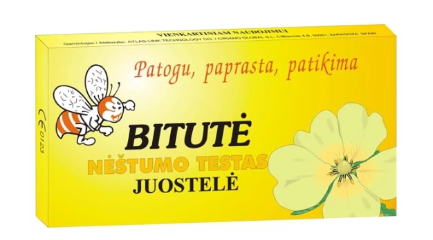 Nėštumo testo juostelė "Bitutė"