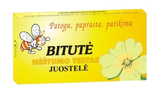 Nėštumo testo juostelė "Bitutė" kaina