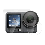 Puluz tempered glass set for DJI Osmo Action 6 (3 pcs). kaina