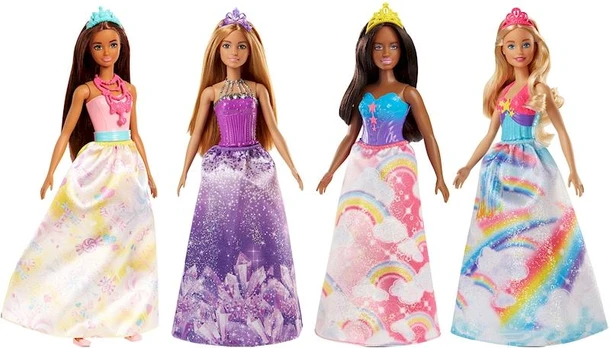 Mattel BARBIE princesė asort., FJC94
