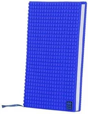PIXIE Notepad A5 Lined, PIXIE CREW, Dots, Raudona