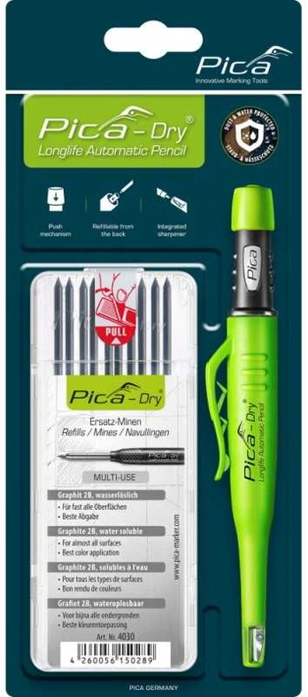 Pica DRY Bundle with 1x Marker + 1x Refills No. 4030
