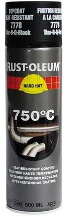 Rustoleum Spraymaling 7778 sort mat varmbest 500ml