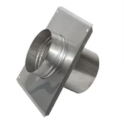 Plokštė kamino stogui Wadex, 120 mm kaina