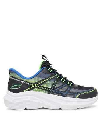 Laisvalaikio batai Skechers Microspec Velocity - Grid-Shift 404220L/BBLM Juoda