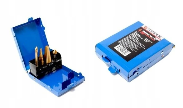 Grąžtas Forsage Pašaro gręžimo grąžtai Reamer Countersink SET 4 EL