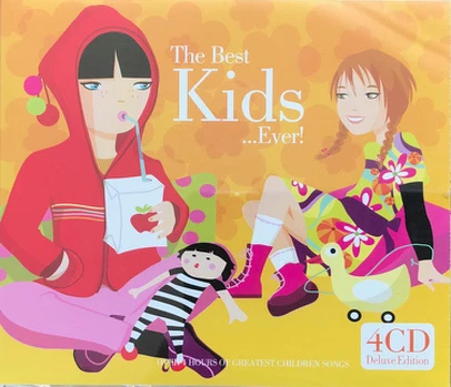 4CD Various – The Best Kids...Ever! (naudota)