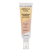 Max Factor - Moisturizing make-up Miracle Pure (Skin-Improving Foundation) 30 ml - 33 Crystal Beige