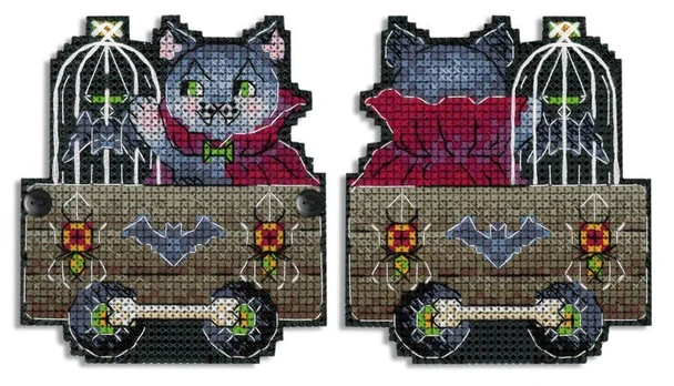Cross stitch kit "Creepy carriage" SR-931