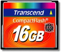 Atm.kort. TRANSCEND TS16GCF133
