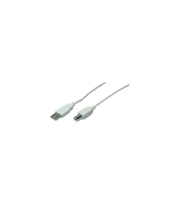 Logilink | USB 2.0 A to USB 2.0 B Cable | USB B male