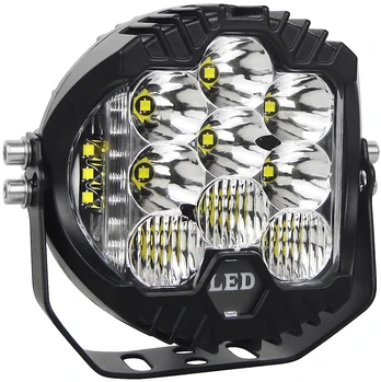 Interlook Led darbinis halogenas 50w Drl prožektorius 7"