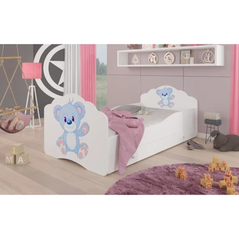 Lova su čiužiniu ir stalčiumi CASIMO BLUE BEAR 160x80