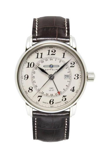 Zeppelin 7642-5 watch Wrist watch Male Quartz Silver
