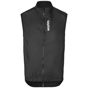 GripGrab RIDE Windproof vyriška liemenė | Black, S