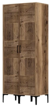 Spinta Kalune Design Kumsal PP, riešuto, 47.5 cm x 80 cm x 201.4 cm kaina