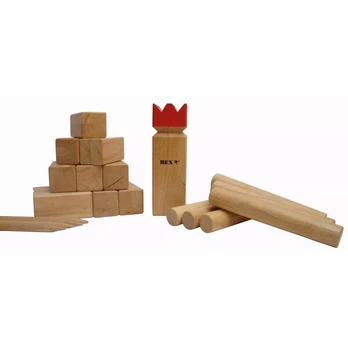 Lauko žaidimas Bex Kubb Pro, raudonas karalius