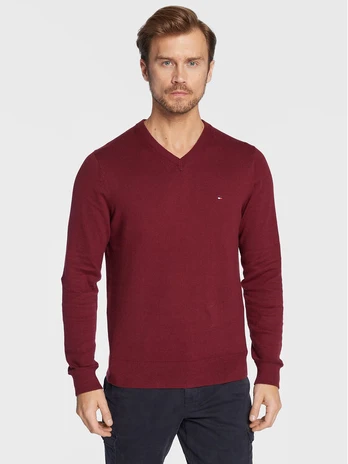 Tommy Hilfiger Megztinis Pima MW0MW28047 Vyšninė Regular Fit