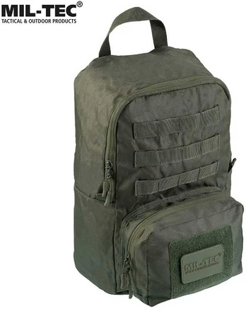 Mil-Tec US Assault Itin Kompaktiška Kuprinė Žalia