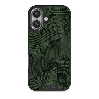Pioneer - iPhone 16 Case, Elite Dark (MagSafe) / Silver