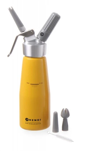 Syfon do bitej śmietany Kurt Scheller Geltonas 0,5 L - Hendi 975855