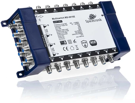 Šakotuvas Spacetronik Multiswitch 9/16 Spacetronik E-Series MS-0916E