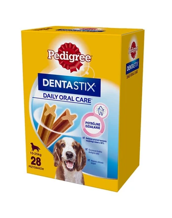 PEDIGREE Dentastix vidutinių veislių 4 x 180 g
