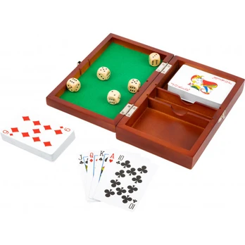 Cards and Dice Game Box