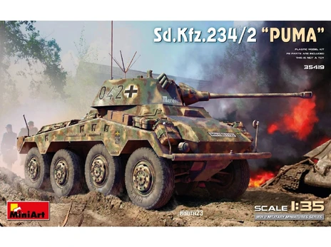 Miniart - Sd.Kfz.234/2 Puma, 1/35, 35419