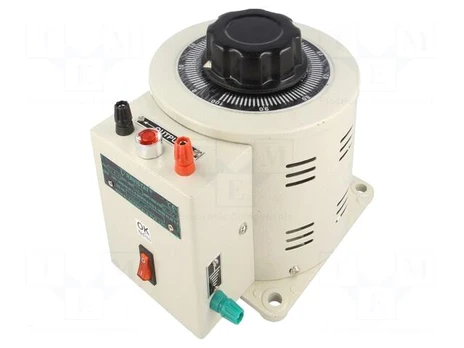Variable autotransformer | 230VAC | Uout: 0÷260V | 6.5A | 8.9kg
