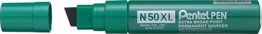 Pentel permanentinis žymeklis N50XL žalias, ŽALIAS