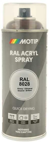 Motip Ral 8028 high gloss terra ruda