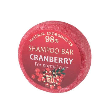 Kietas šampūnas CRANBERRY Saules Fabrika 60 g