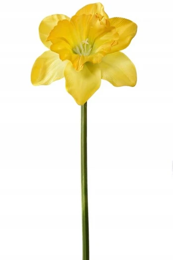 Dirbtinė gėlė, geltona sp., 50 cm