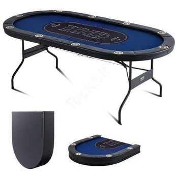 Sulankstomas pokerio stalas 10 žaidėjams